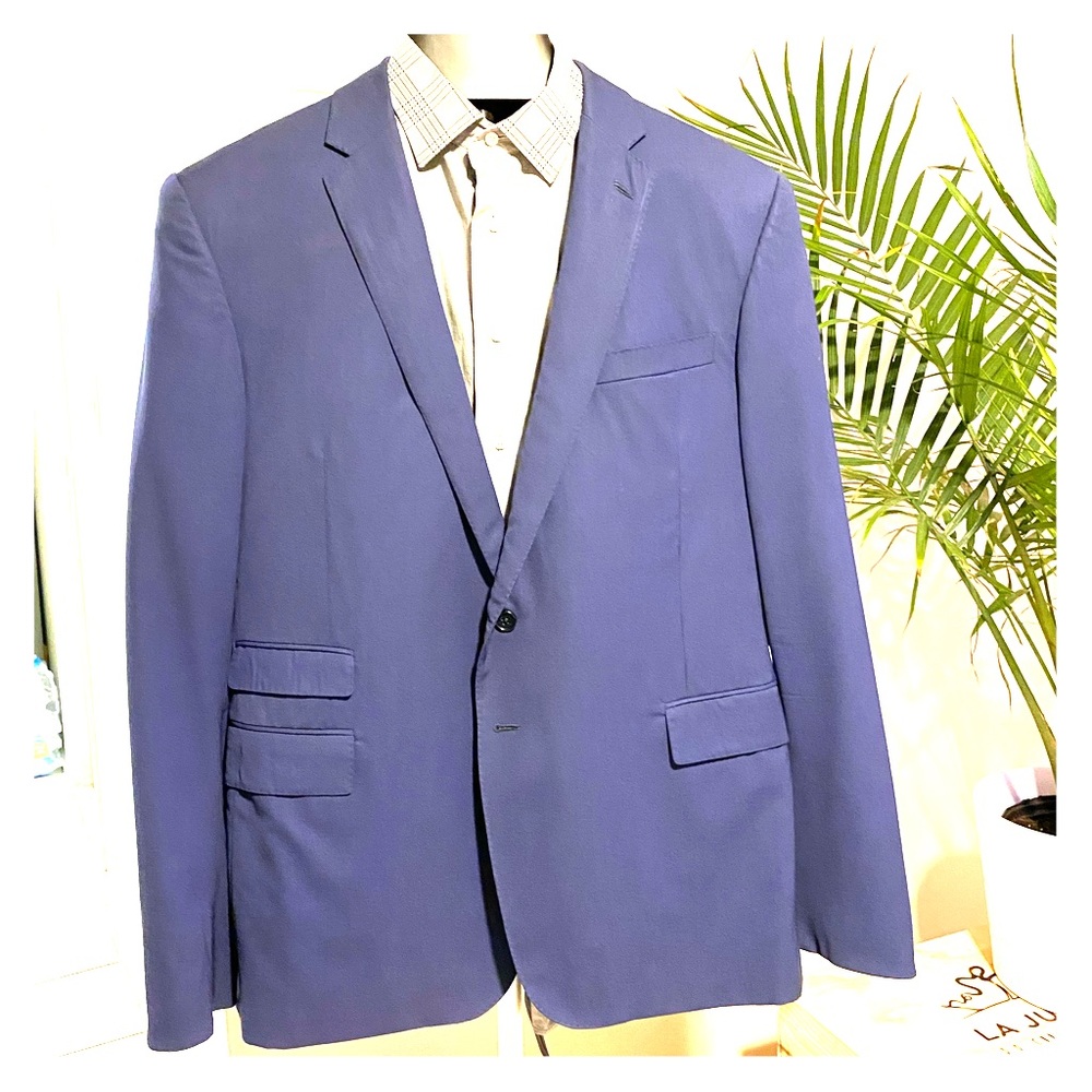 Ralph Lauren Black Label 100% Wool Navy Blazer